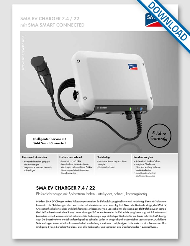 Wallbox SMA EV Charger 7.4