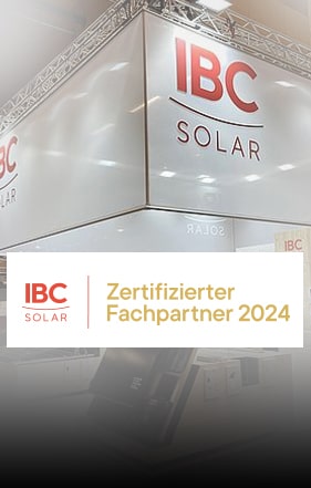 IBC SOLAR Zertifizierter Fachpartner 2024