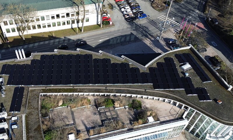 Photovoltaik Coburg Kongresshaus Rosengarten