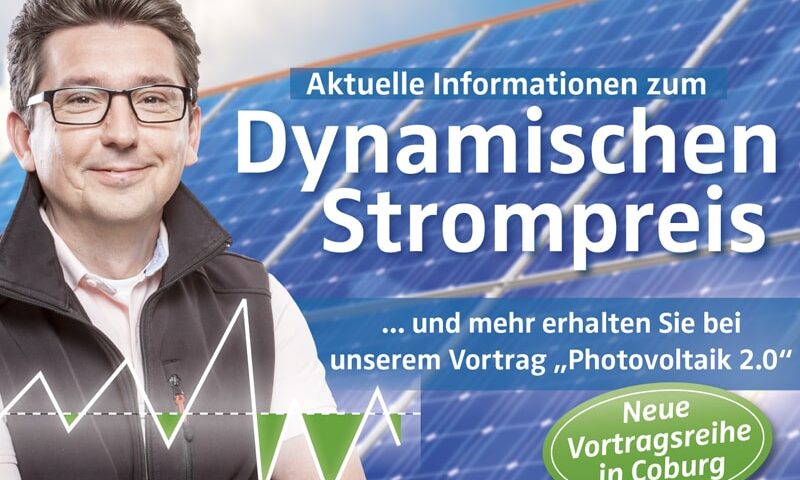 Vorträge dynamischer Stromtarif Coburg Beitragsbild